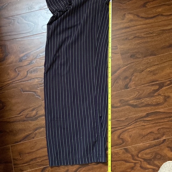 Joe Boxer pin stripe wide leg Pajama bottom in size L - Picture 8 of 12